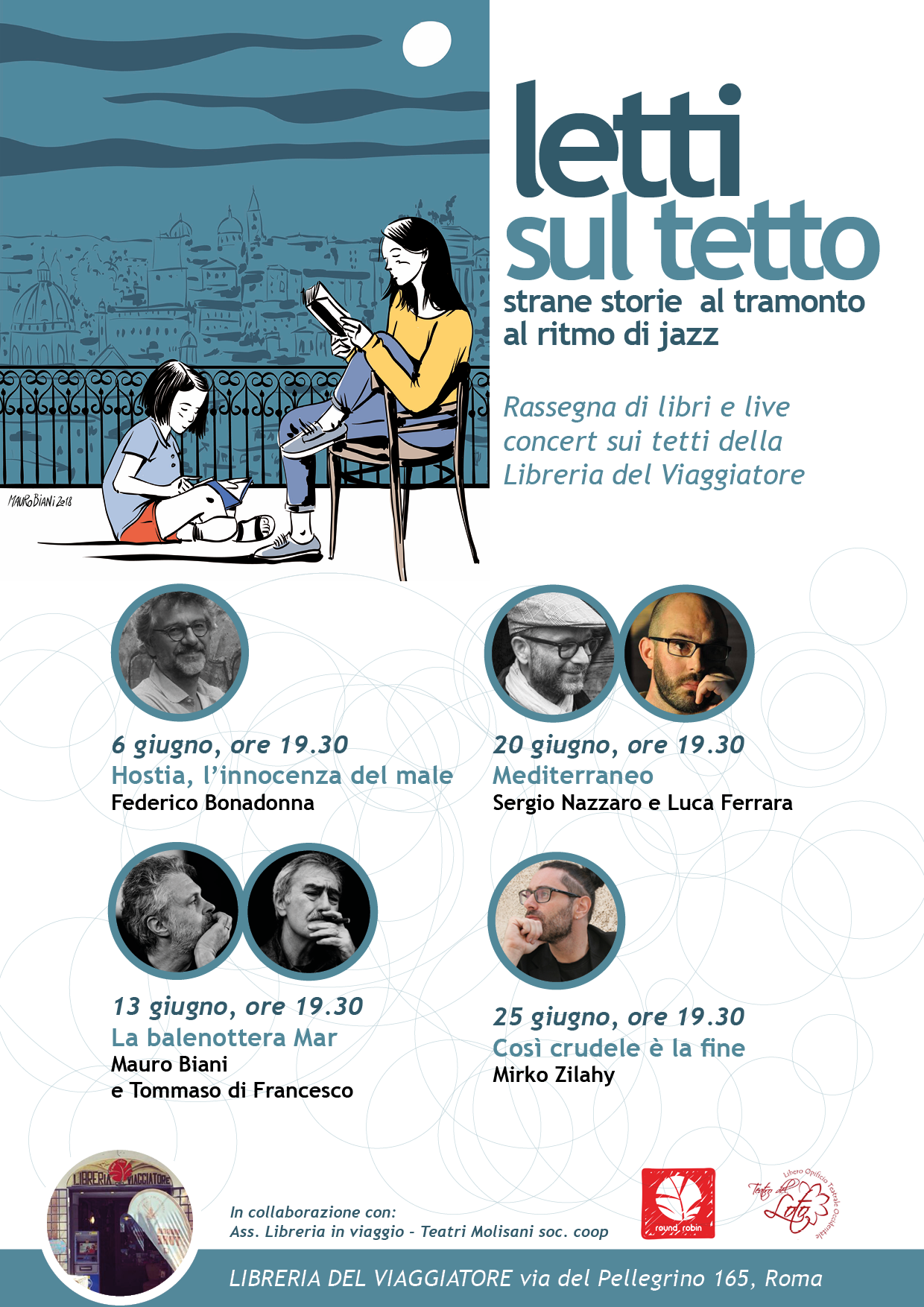 Read more about the article Giugno 2018 | Letti sul Tetto 2018